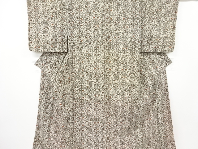 JAPANESE KIMONO / ANTIQUE KIMONO / TAISHO ROMAN STYLE / SARASA